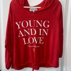 Read wild fox pull over sweater